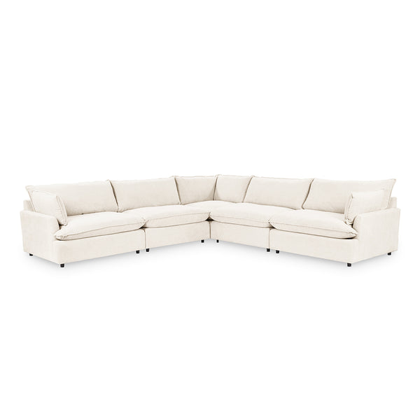 Caplan Upholstered 5pc Modular Sectional Elite