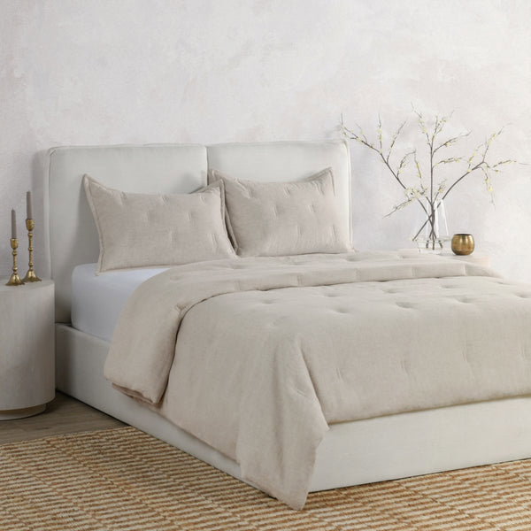 Talia Natural Comforter Collection