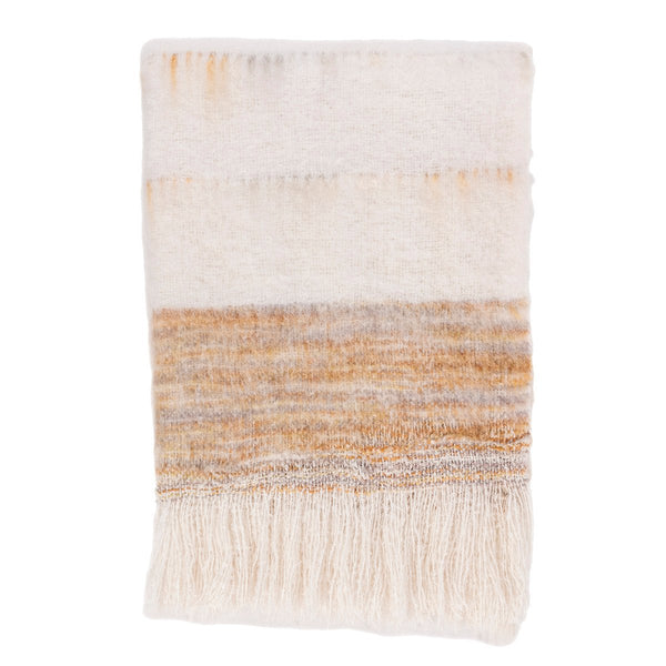 TC Albedo Ivory/Rust Throw 50x70